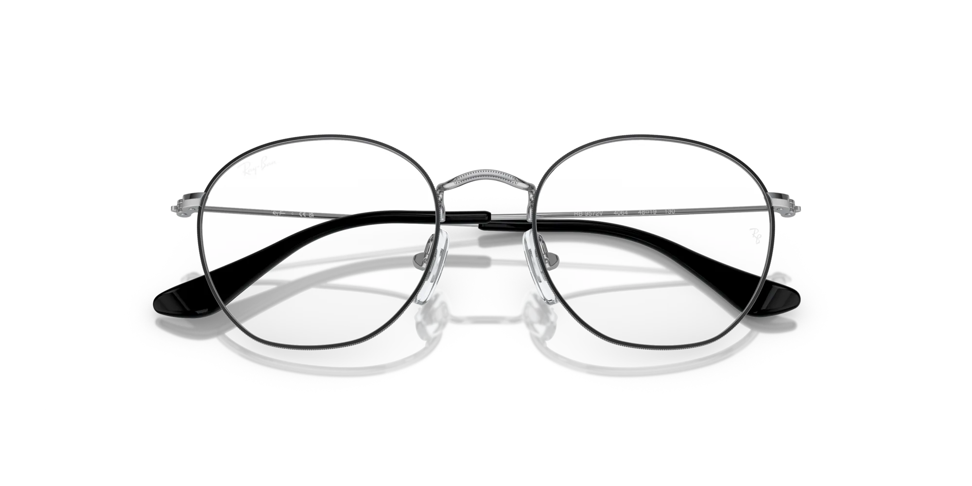 Ray - Ban Junior Ray - Ban RY9572V Junior rob 4064 Montature da vista bambino Metallo Argento Rotonda - immagine 2