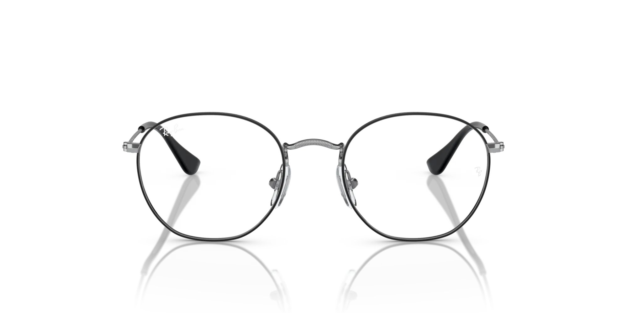 Ray - Ban Junior Ray - Ban RY9572V Junior rob 4064 Montature da vista bambino Metallo Argento Rotonda - immagine 3