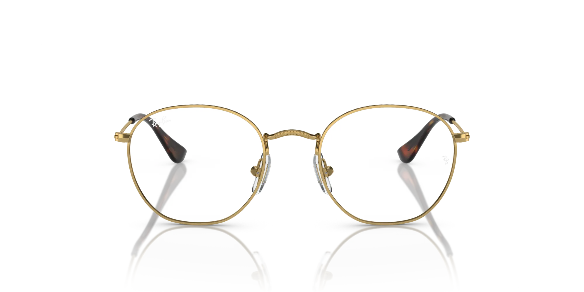 Ray - Ban Junior Ray - Ban RY9572V Junior rob 4051 Montature da vista bambino Metallo Oro Rotonda - immagine 3