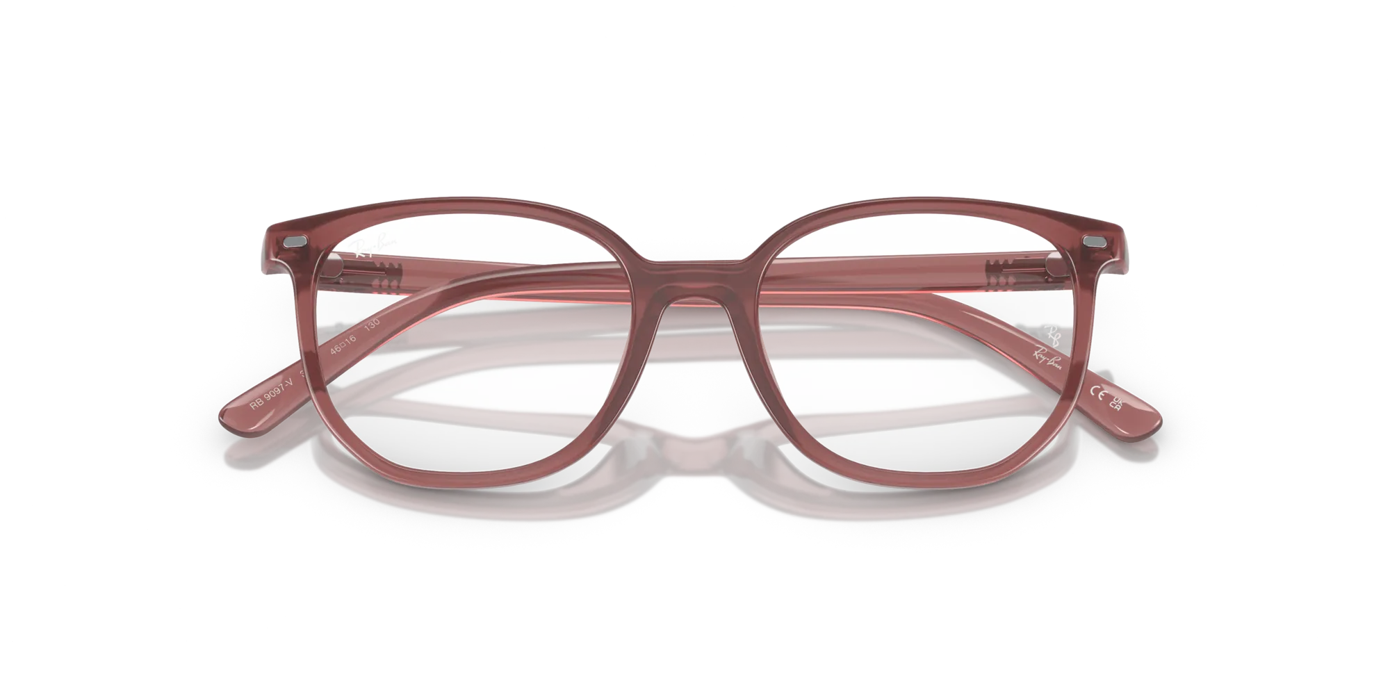 Ray - Ban Junior Ray - Ban RY9097V Junior elliot 3936 Montature da vista bambino Plastica Rosa Geometrica - immagine 2