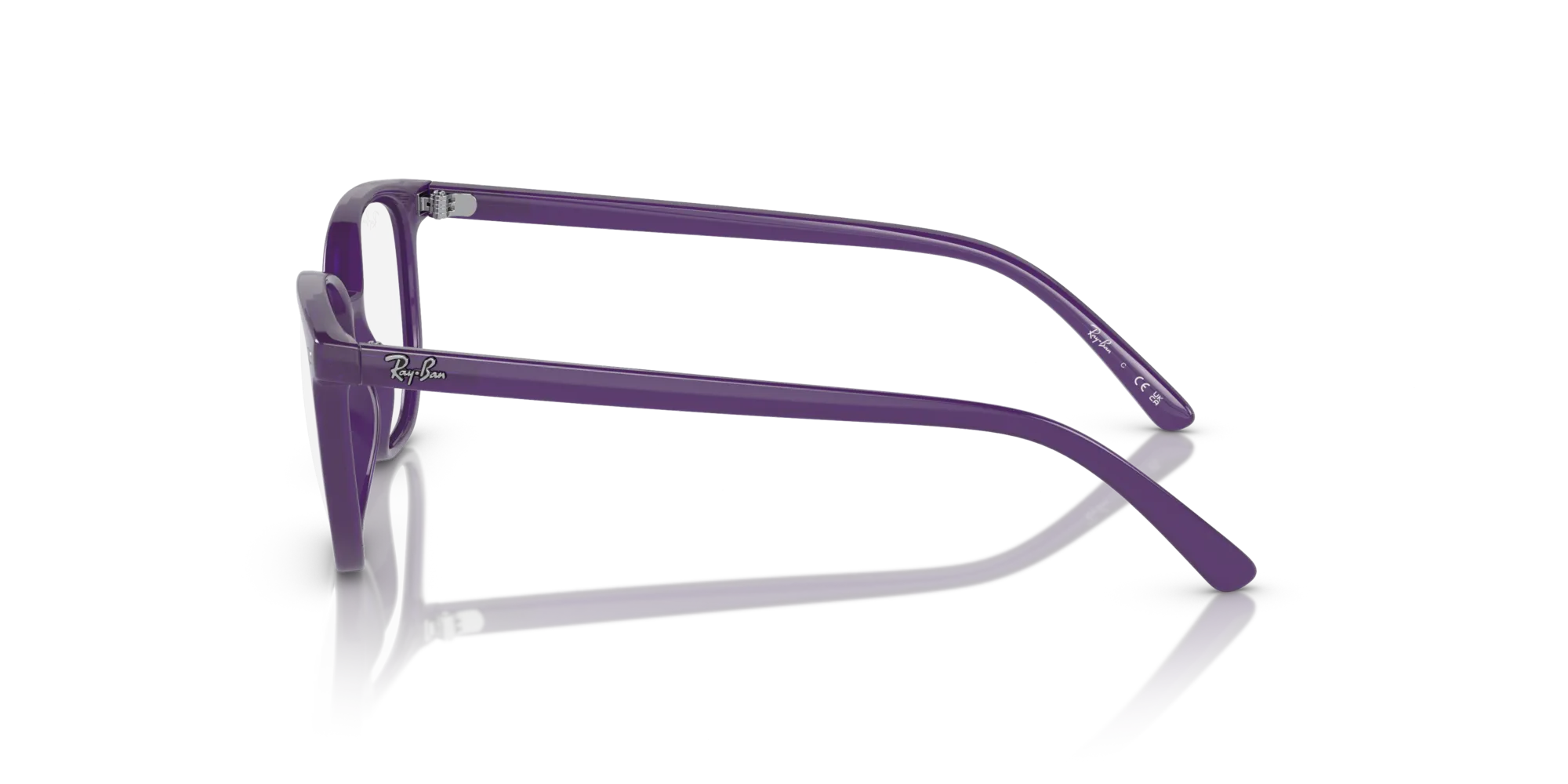 Ray - Ban Junior Ray - Ban RY9097V Junior elliot 3935 Montature da vista bambino Plastica Viola Geometrica - immagine 4