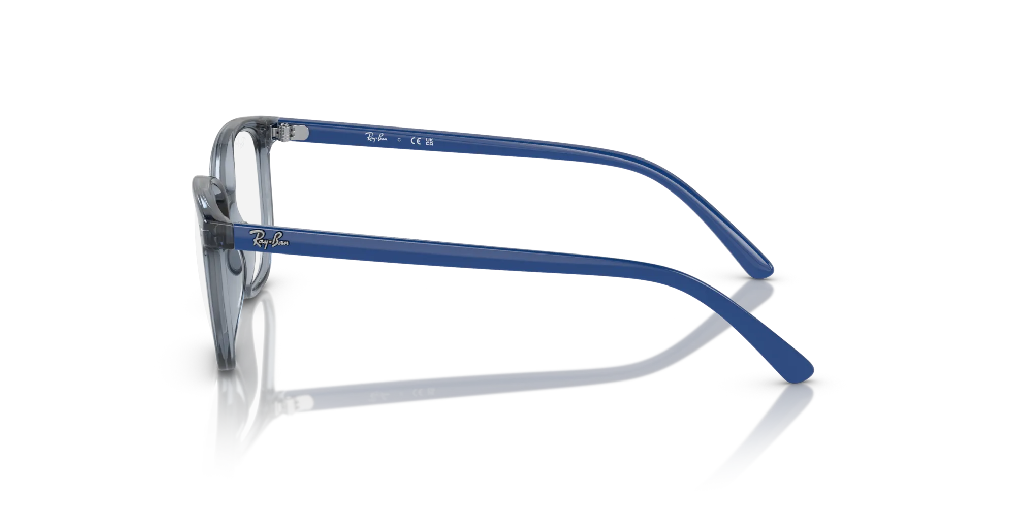 Ray - Ban Junior Ray - Ban RY9097V Junior elliot 3897 Montature da vista bambino Plastica Blu Geometrica - immagine 4