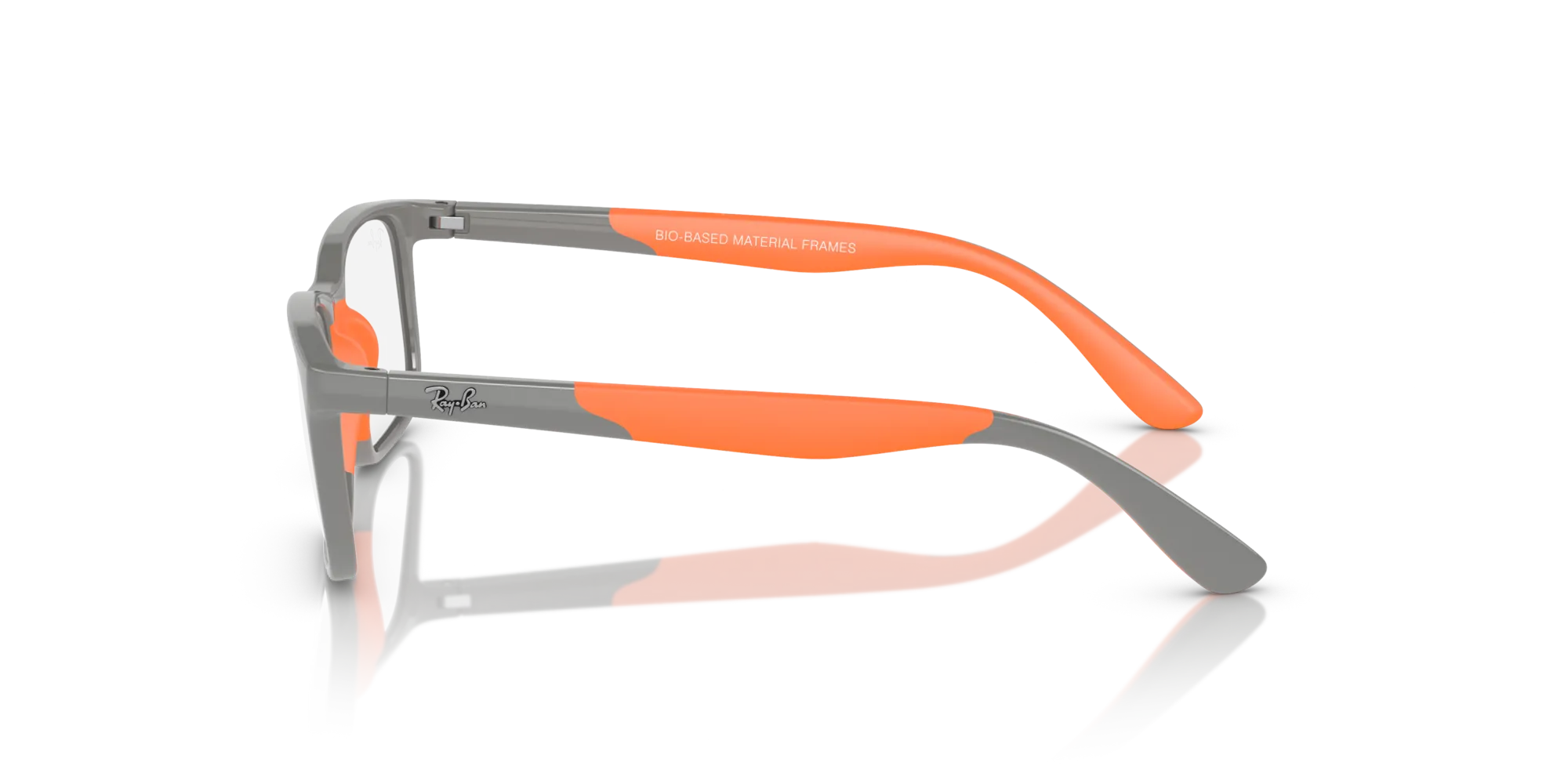 Ray - Ban RY1621 3930 Montature da vista Iniettato Grigio Squadrata - immagine 4