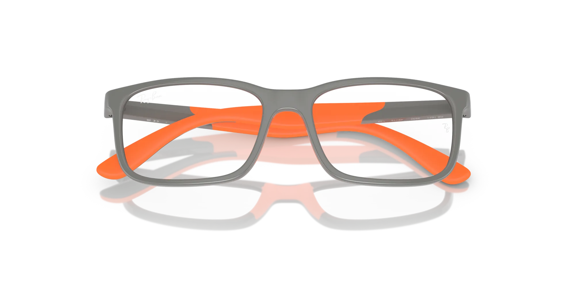 Ray - Ban RY1621 3930 Montature da vista Iniettato Grigio Squadrata - immagine 2