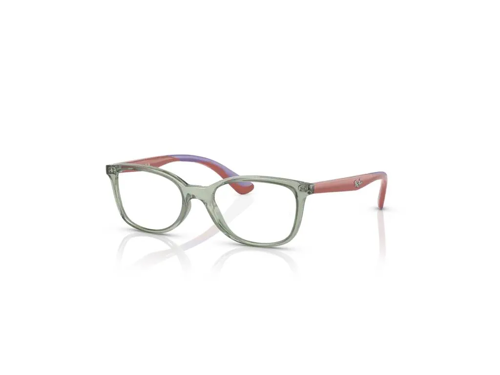Ray - Ban RY1586 3922 Montature da vista bambino Plastica Trasparente verde Squadrata - immagine 1
