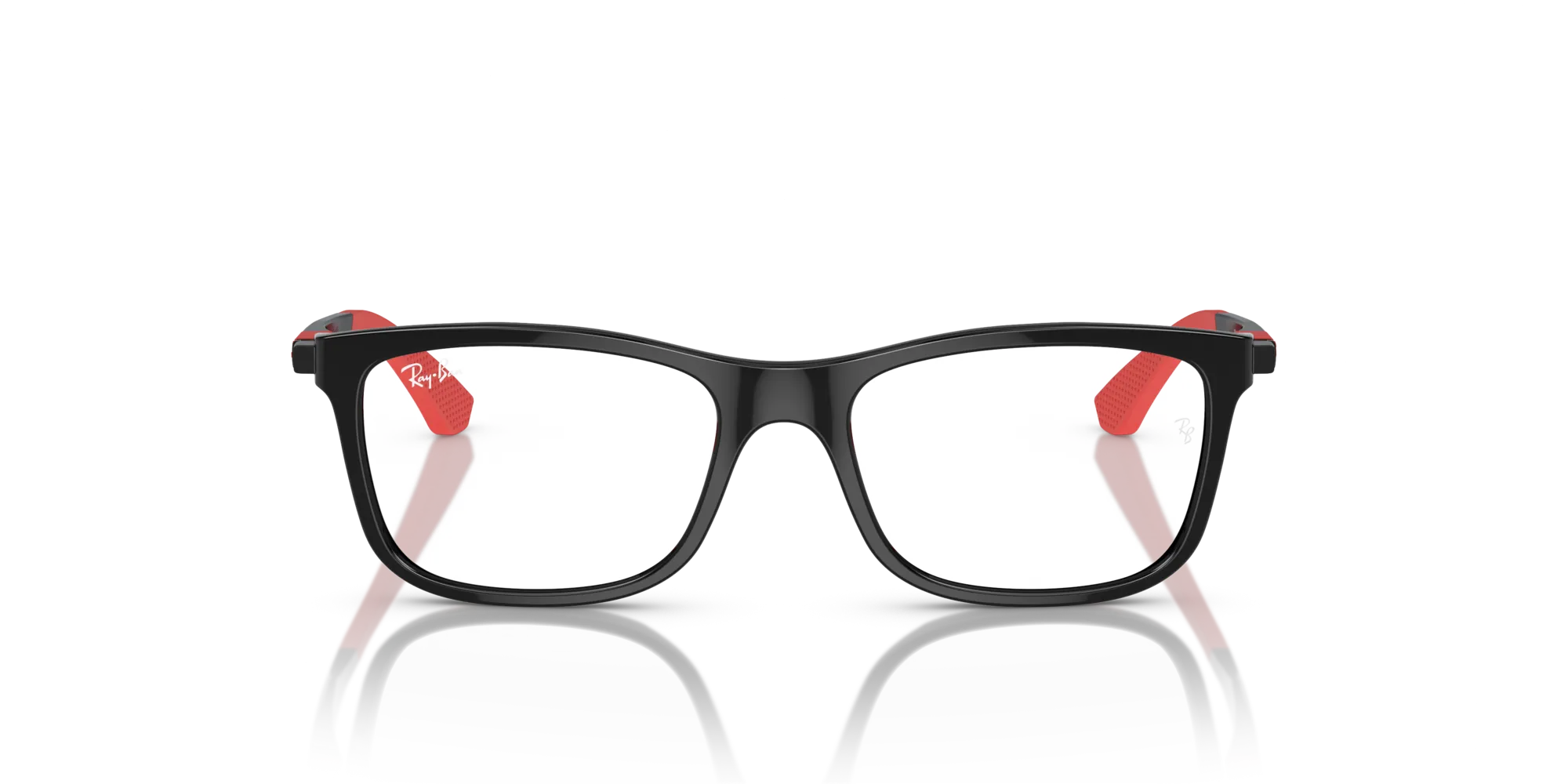 Ray - Ban RY1549 3941 Montature da vista Iniettato Nero Squadrata - immagine 3