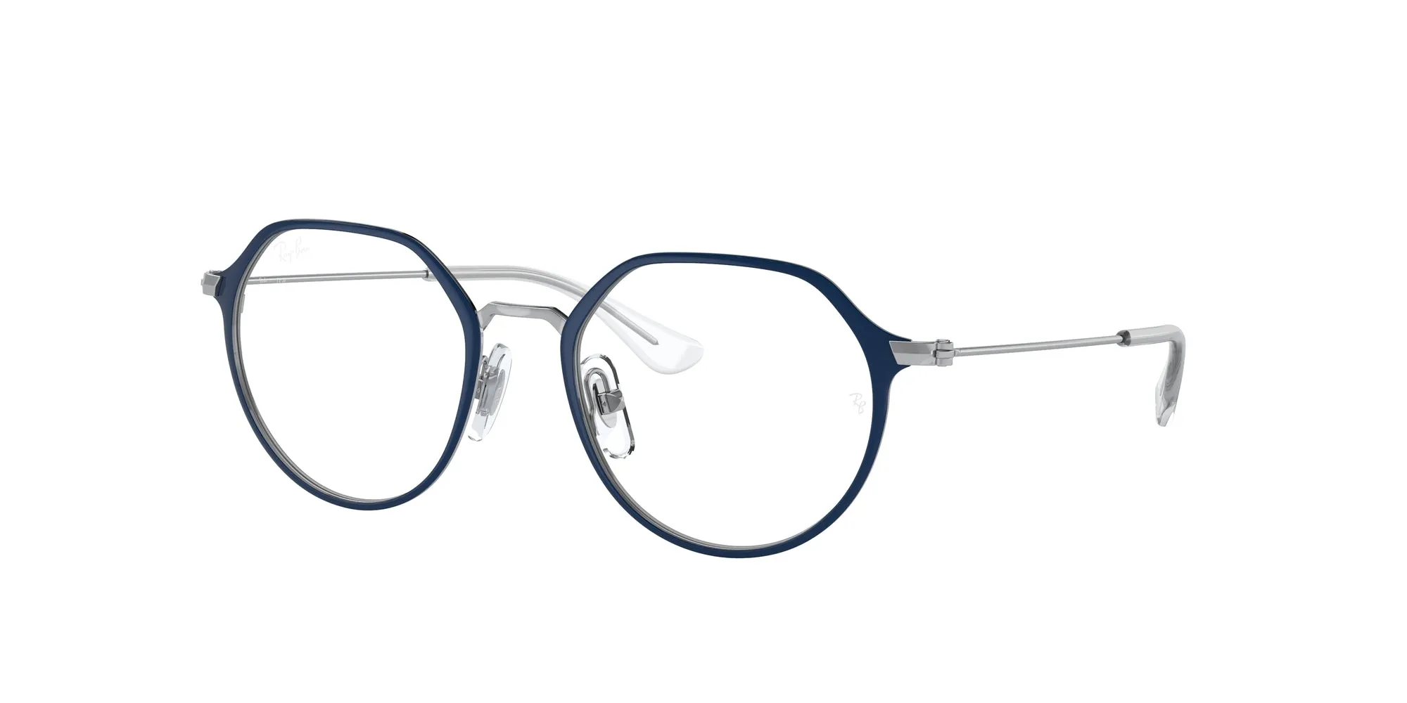 Ray - Ban RY1058 4085 Montature da vista bambino Metallo Blu Geometrica - immagine 1