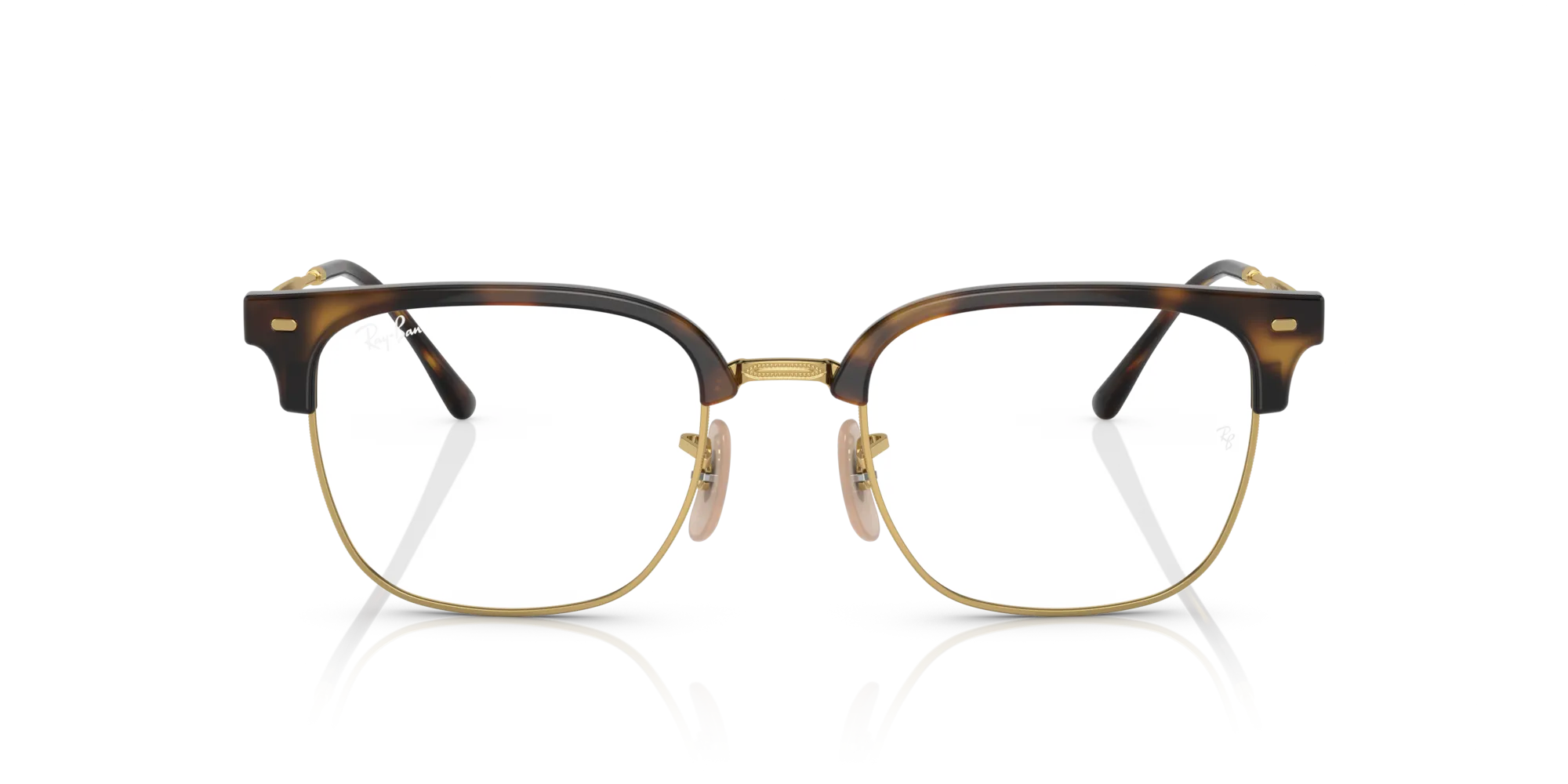 Ray - Ban RX7216 New clubmaster 2012 Montature da vista Plastica Havana Squadrata - immagine 3