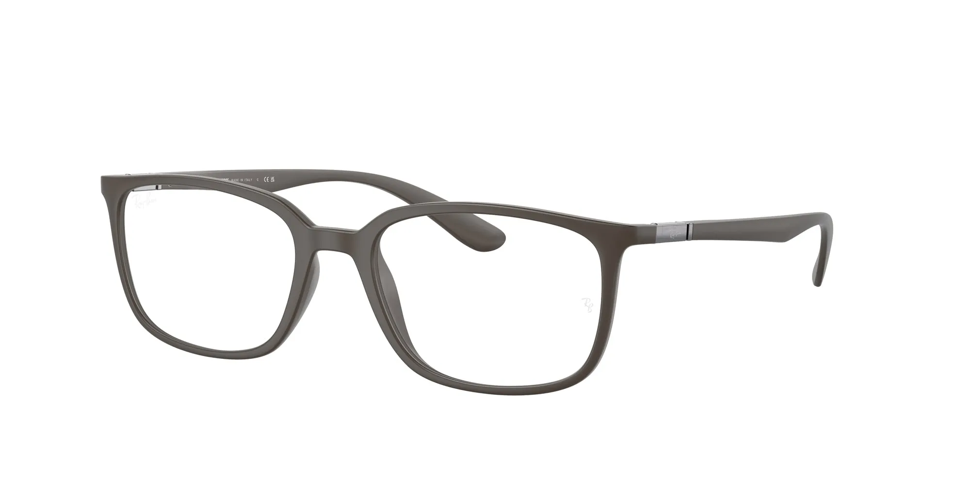 Ray - Ban RX7208 8063 Montature da vista Peek Marrone Trasparente Pillow Normale - immagine 1