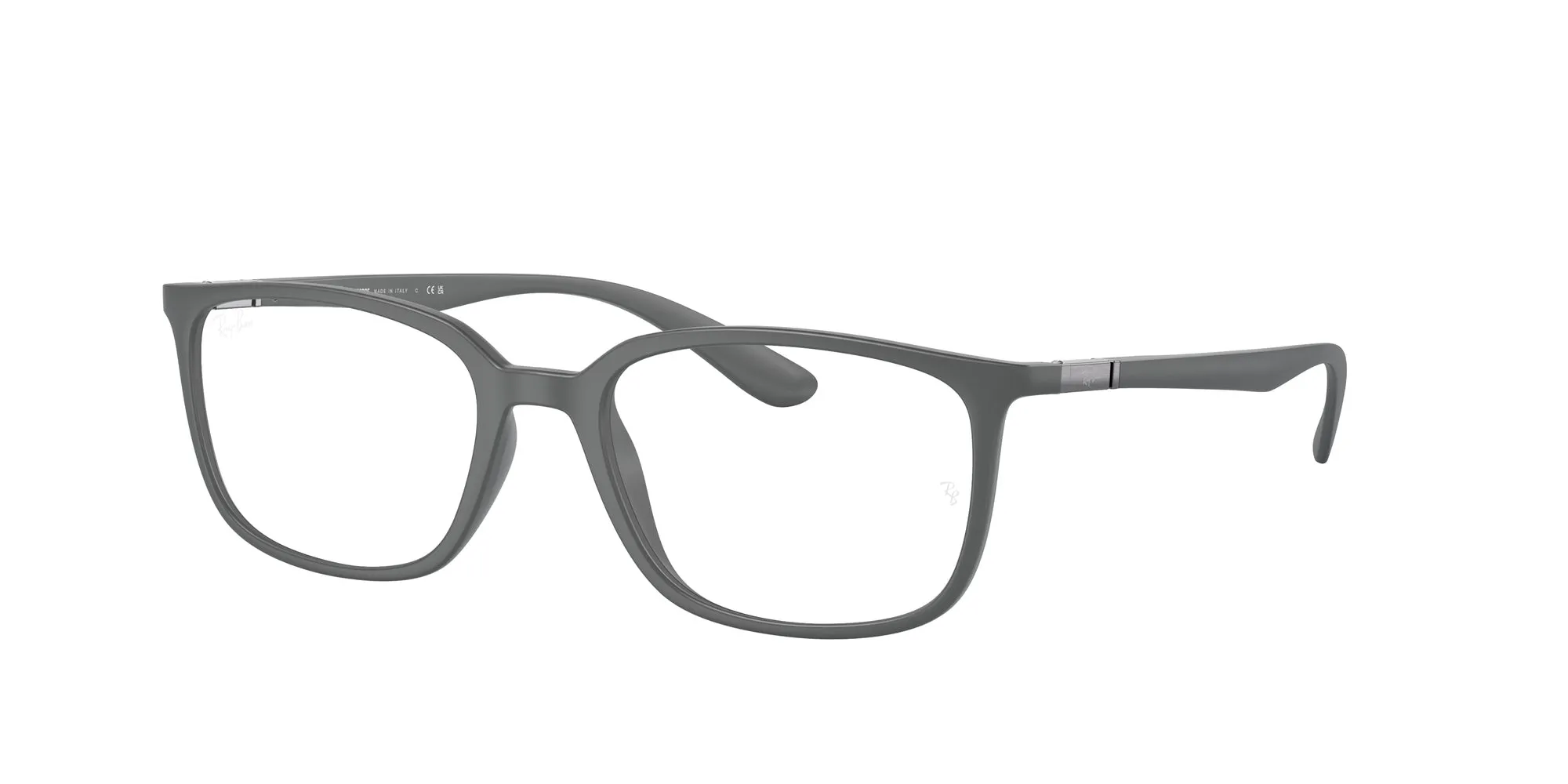 Ray - Ban RX7208 5521 Montature da vista Peek Grigio Trasparente Pillow Normale - immagine 1