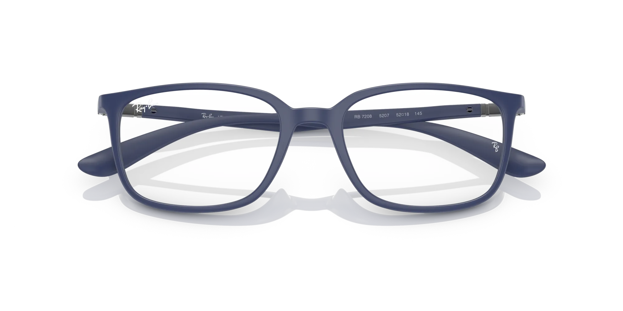 Ray - Ban RX7208 5207 Montature da vista Peek Blu Trasparente Pillow Normale - immagine 2