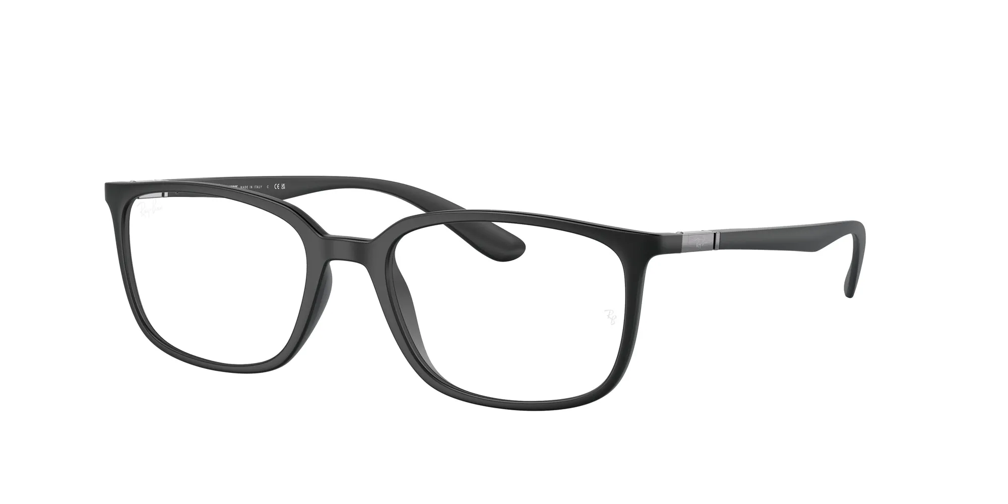 Ray - Ban RX7208 5204 Montature da vista Peek Nero Trasparente Pillow Normale - immagine 1
