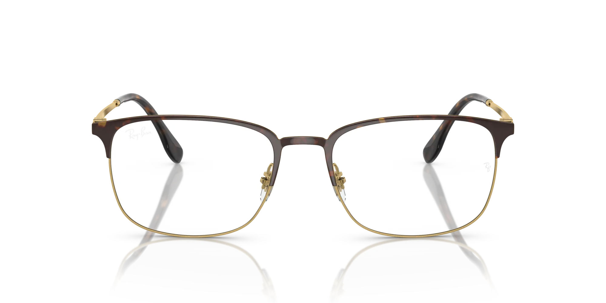 Ray - Ban RX6494 2945 Montature da vista Metallo Tartaruga Trasparente Pillow Normale - immagine 3