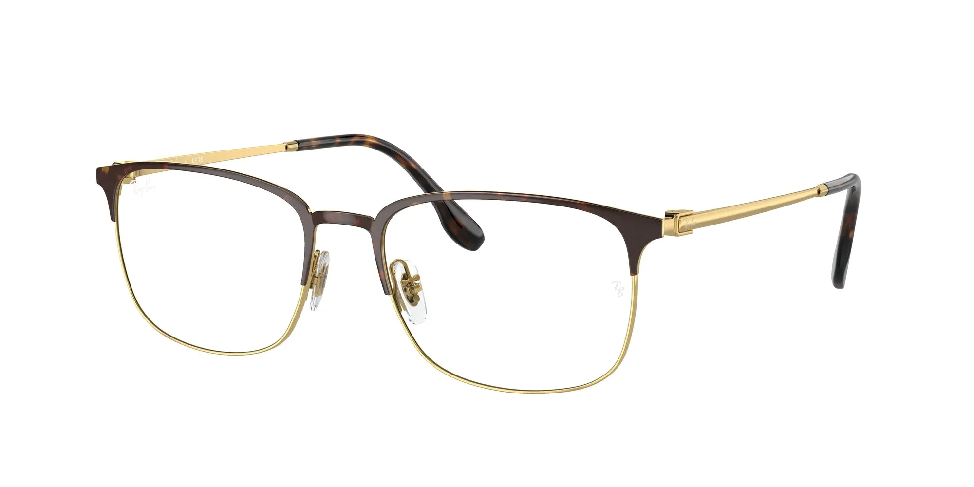 Ray - Ban RX6494 2945 Montature da vista Metallo Tartaruga Trasparente Pillow Normale - immagine 1