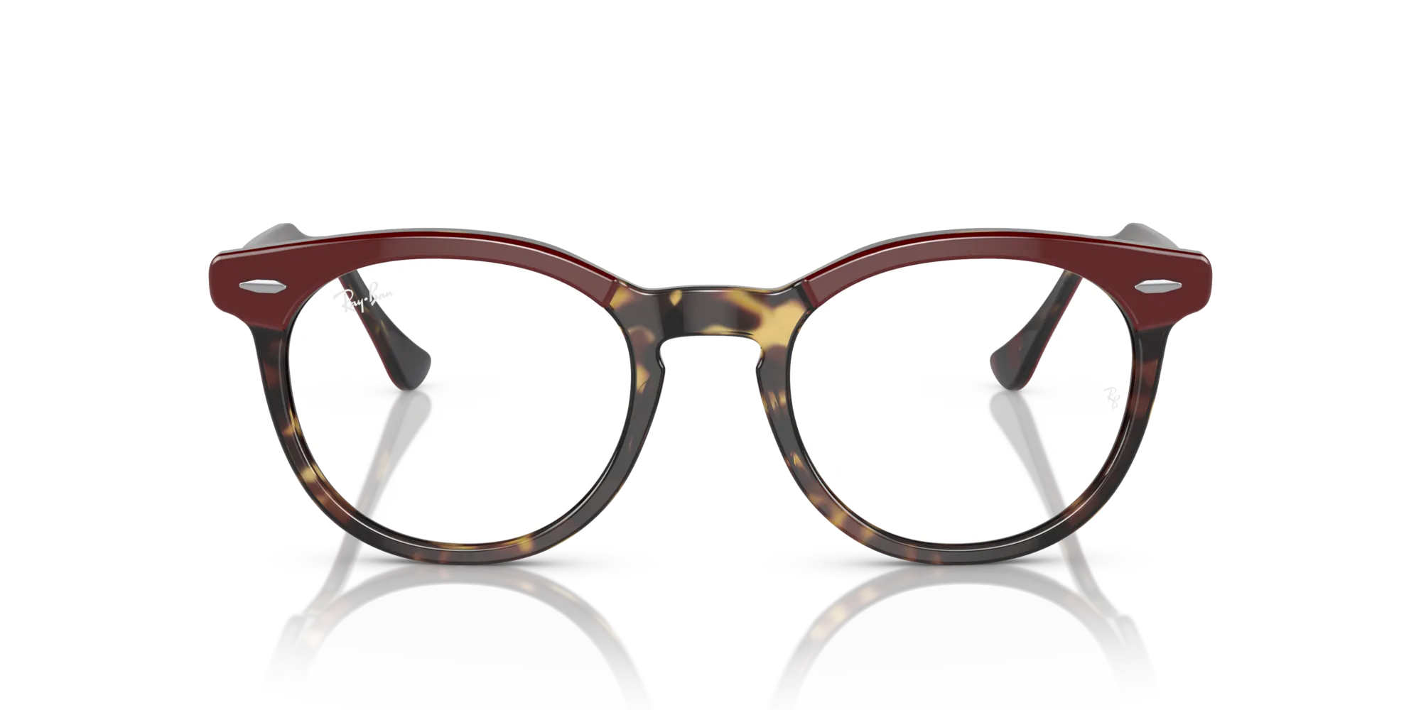 Ray - Ban RX5598 EAGLEEYE 8250 Montature da vista Acetato Tartaruga Trasparente Squadrata Normale - immagine 3