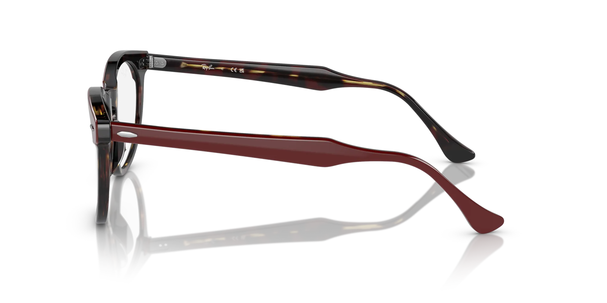 Ray - Ban RX5598 EAGLEEYE 8250 Montature da vista Acetato Tartaruga Trasparente Squadrata Normale - immagine 4
