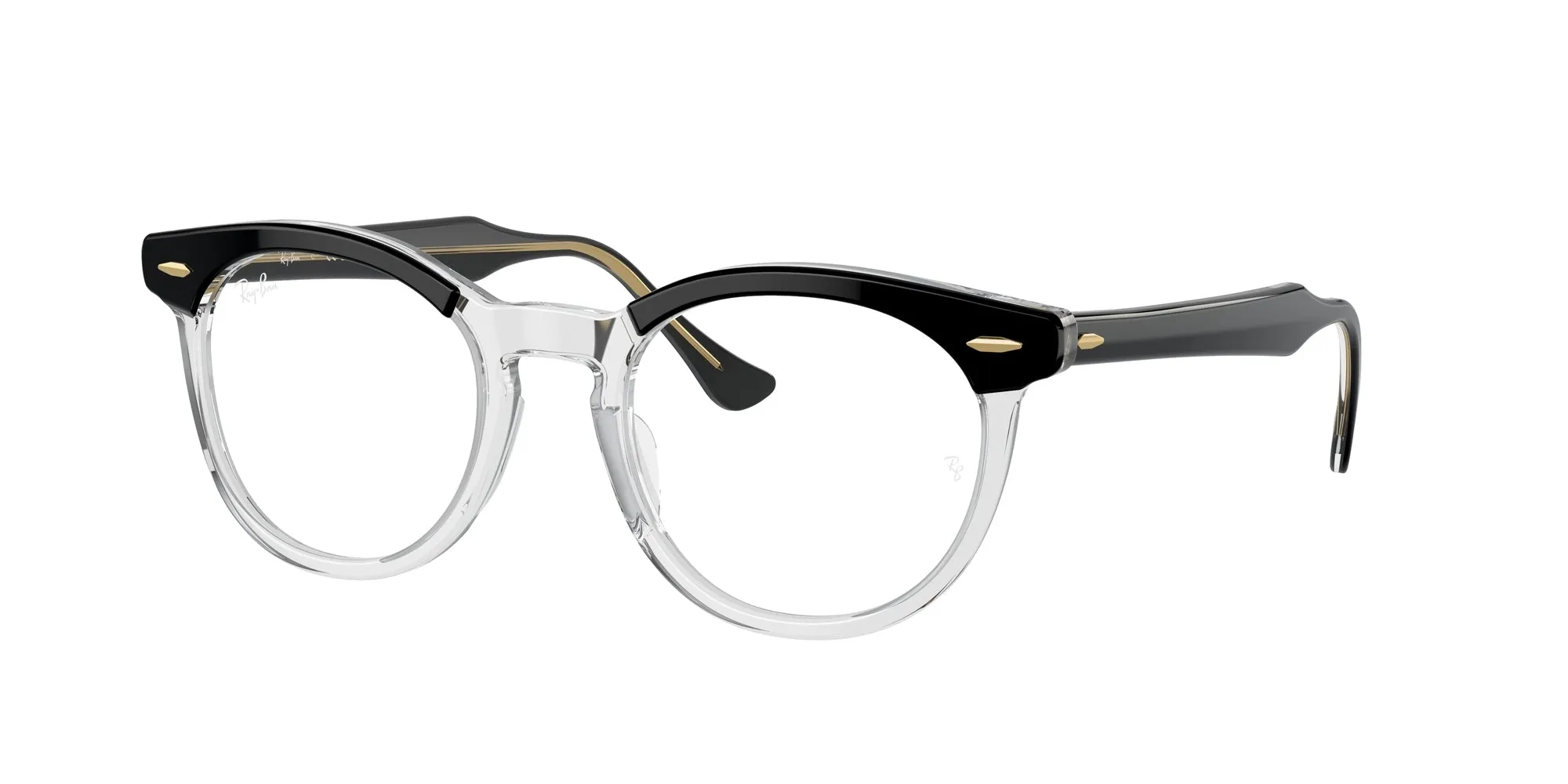 Ray - Ban RX5598 EAGLEEYE 2034 Montature da vista Acetato Nero Trasparente Squadrata Normale - immagine 1
