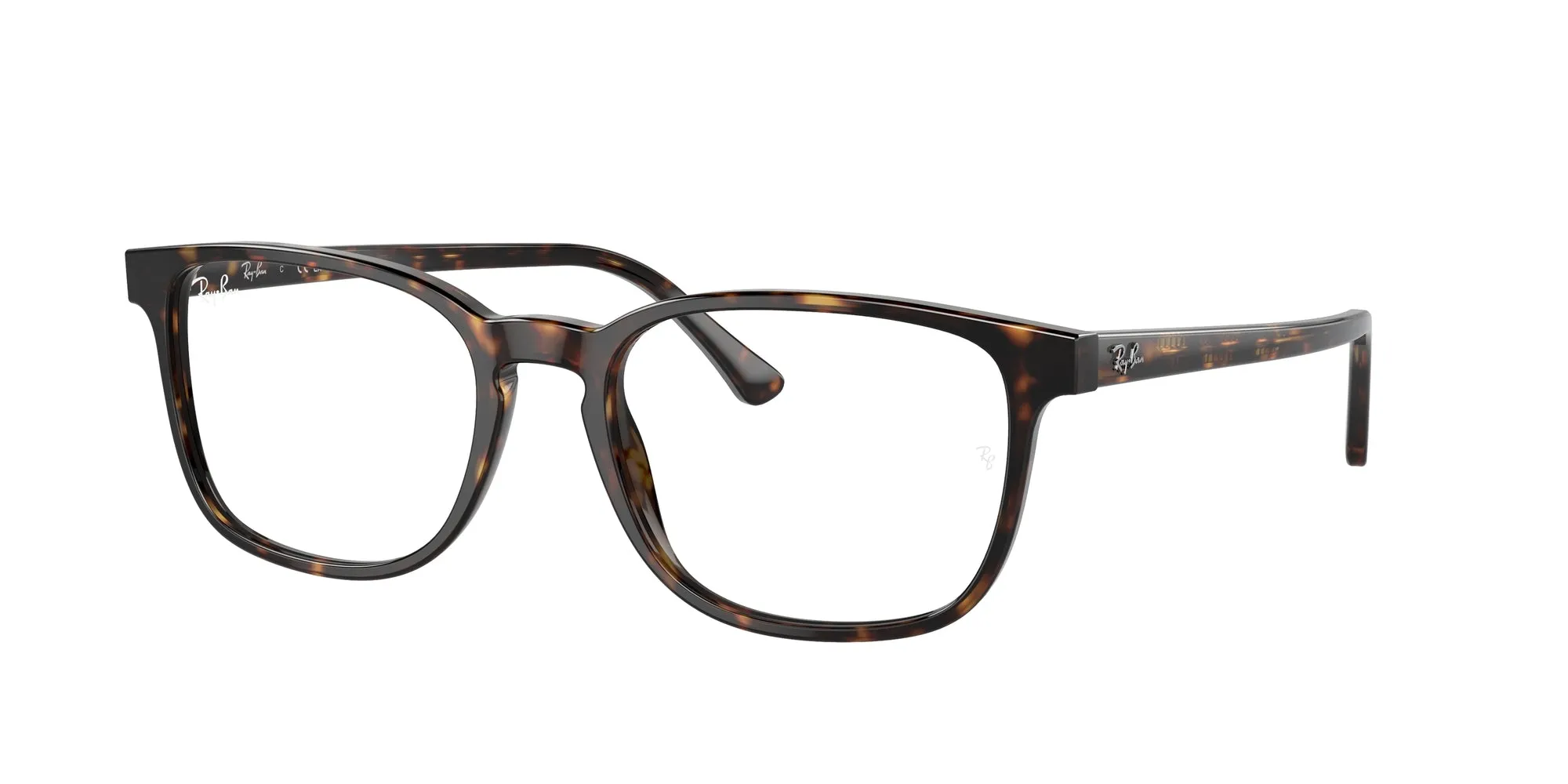 Ray - Ban RX5418 2012 Montature da vista Acetato Tartaruga Trasparente Pillow Normale - immagine 1