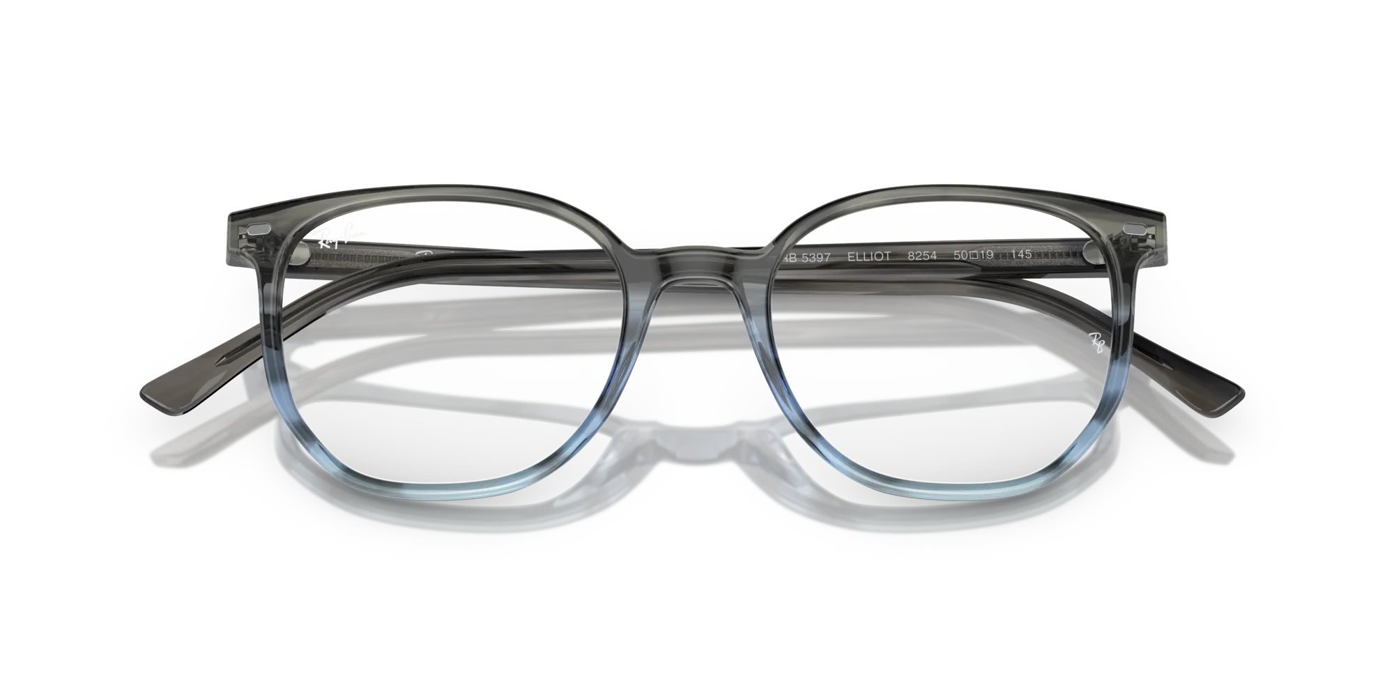 Ray - Ban RX5397 ELLIOT 8254 Montature da vista Acetato Blu Geometrica Normale - immagine 2