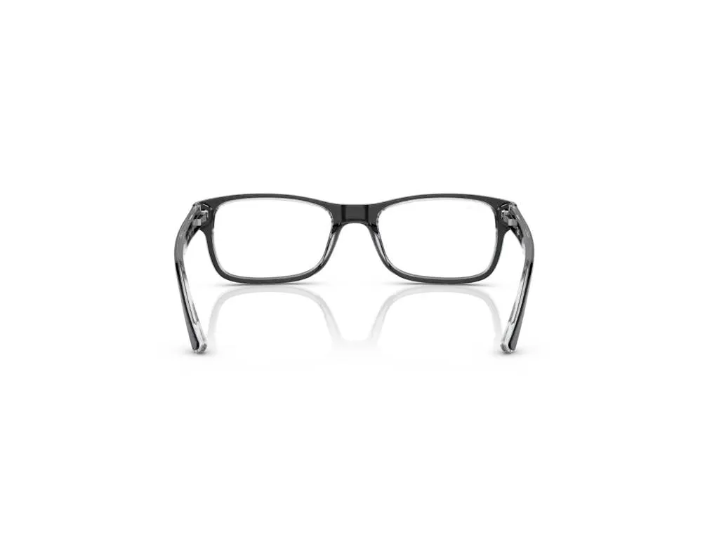 Ray - Ban RX5268 2034 Montature da vista Acetato Nero Trasparente Squadrata Normale - immagine 4