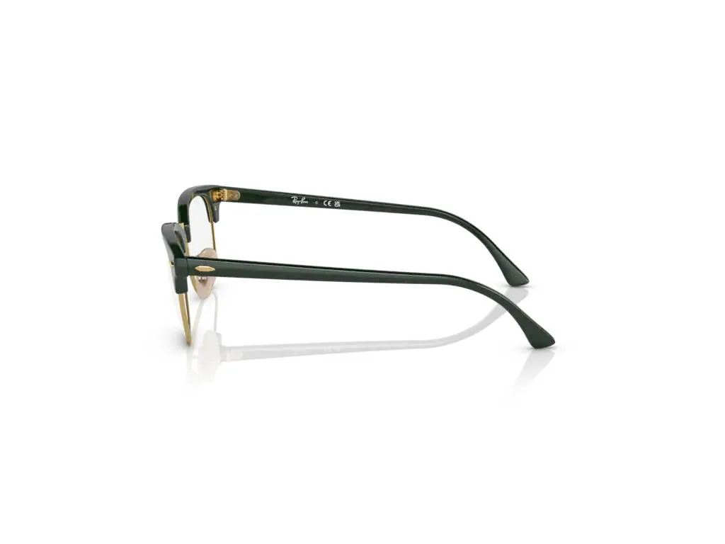 Ray - Ban RX5154 CLUBMASTER 8233 Montature da vista Acetato Verde Trasparente Squadrata Normale - immagine 3