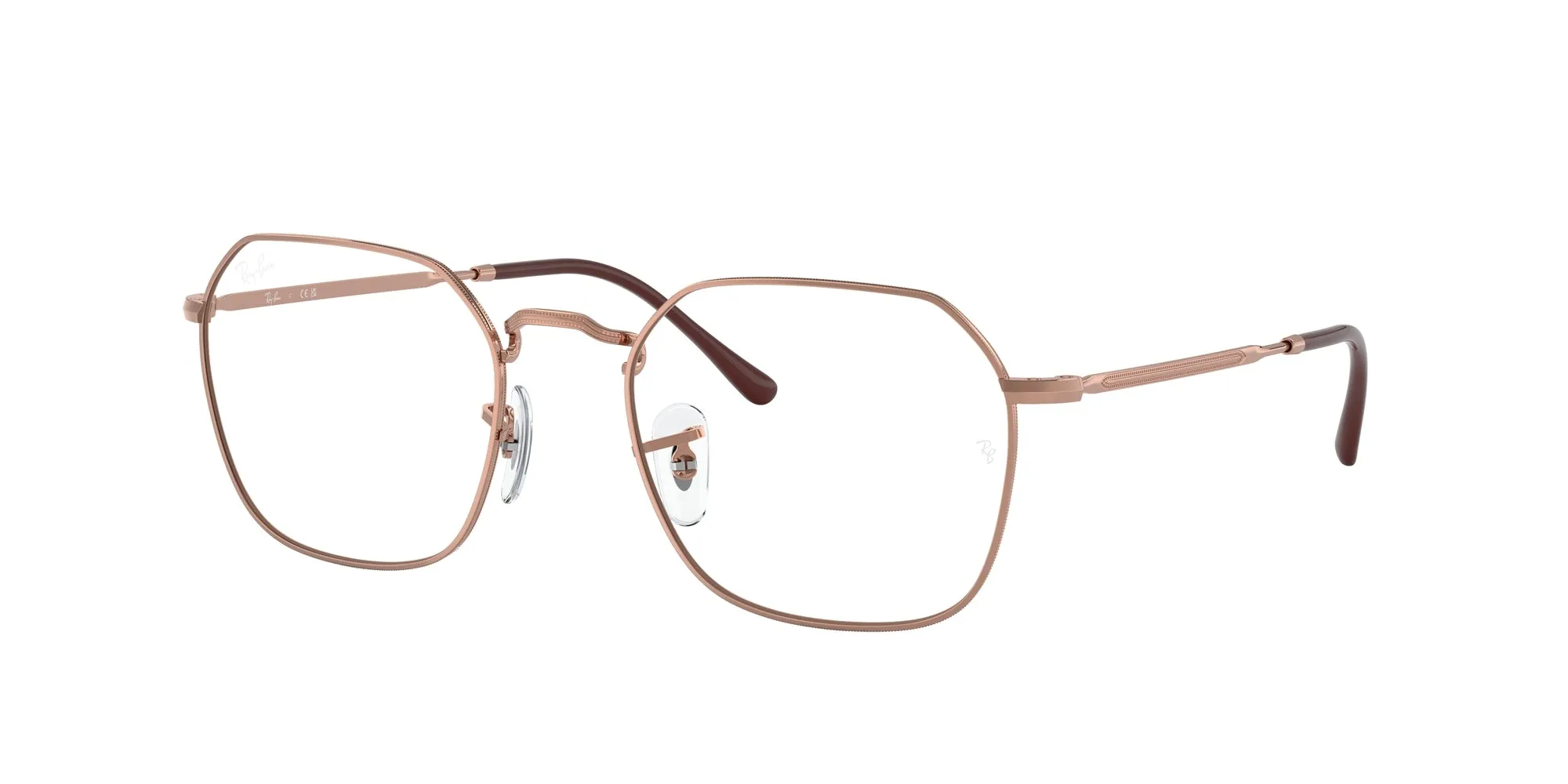 Ray - Ban RX3694V JIM 3094 Montature da vista Metallo Oro Trasparente Geometrica Normale - immagine 1