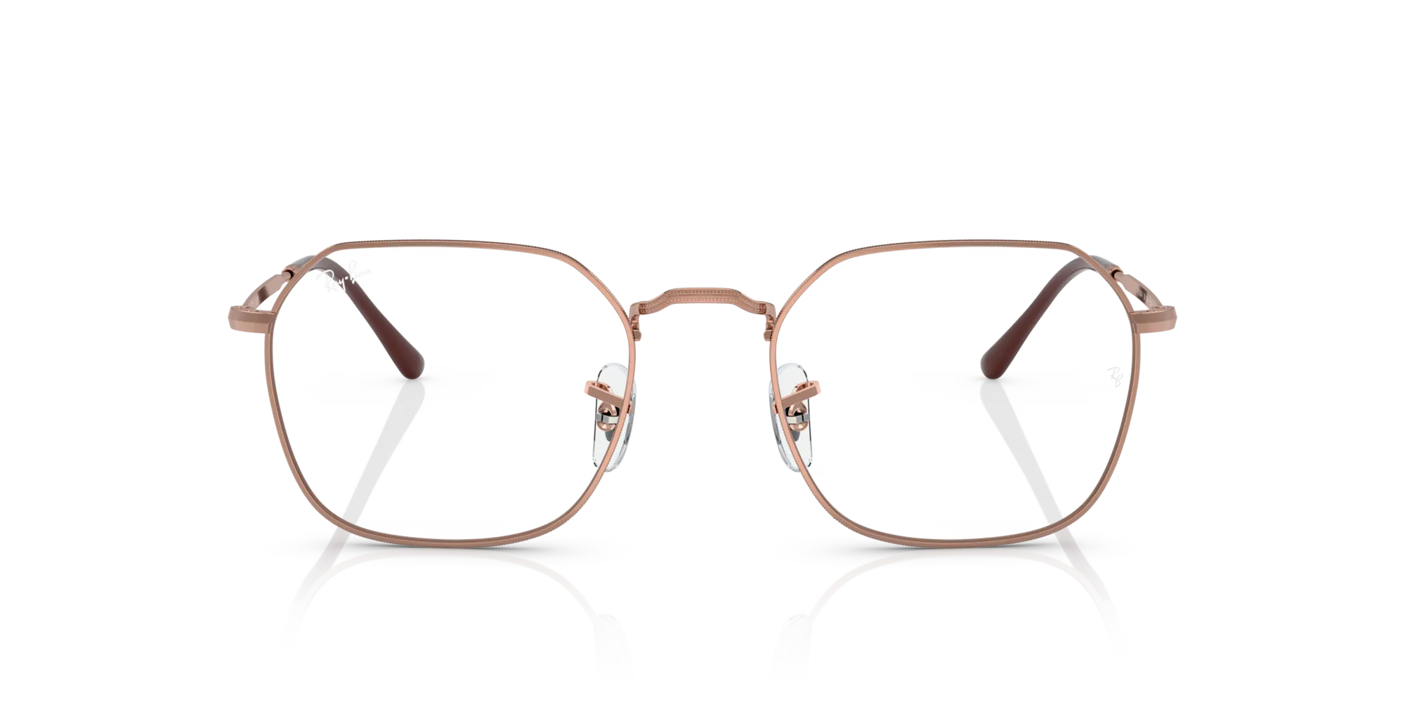 Ray - Ban RX3694V JIM 3094 Montature da vista Metallo Oro Trasparente Geometrica Normale - immagine 3