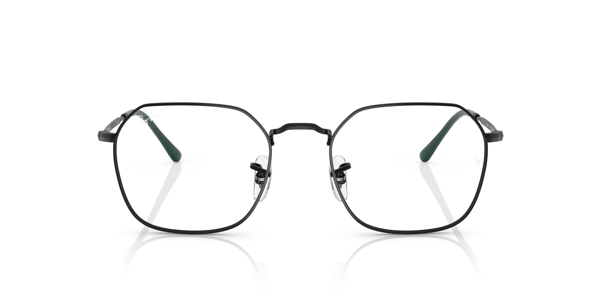 Ray - Ban RX3694V JIM 2509 Montature da vista Metallo Nero Trasparente Geometrica Normale - immagine 3