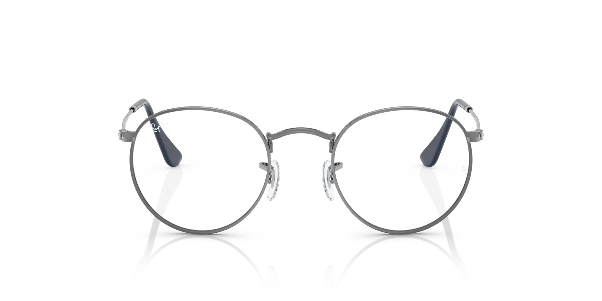Ray - Ban RX3447V ROUND METAL 2502 Montature da vista Metallo Grigio Rotonda Normale - immagine 3