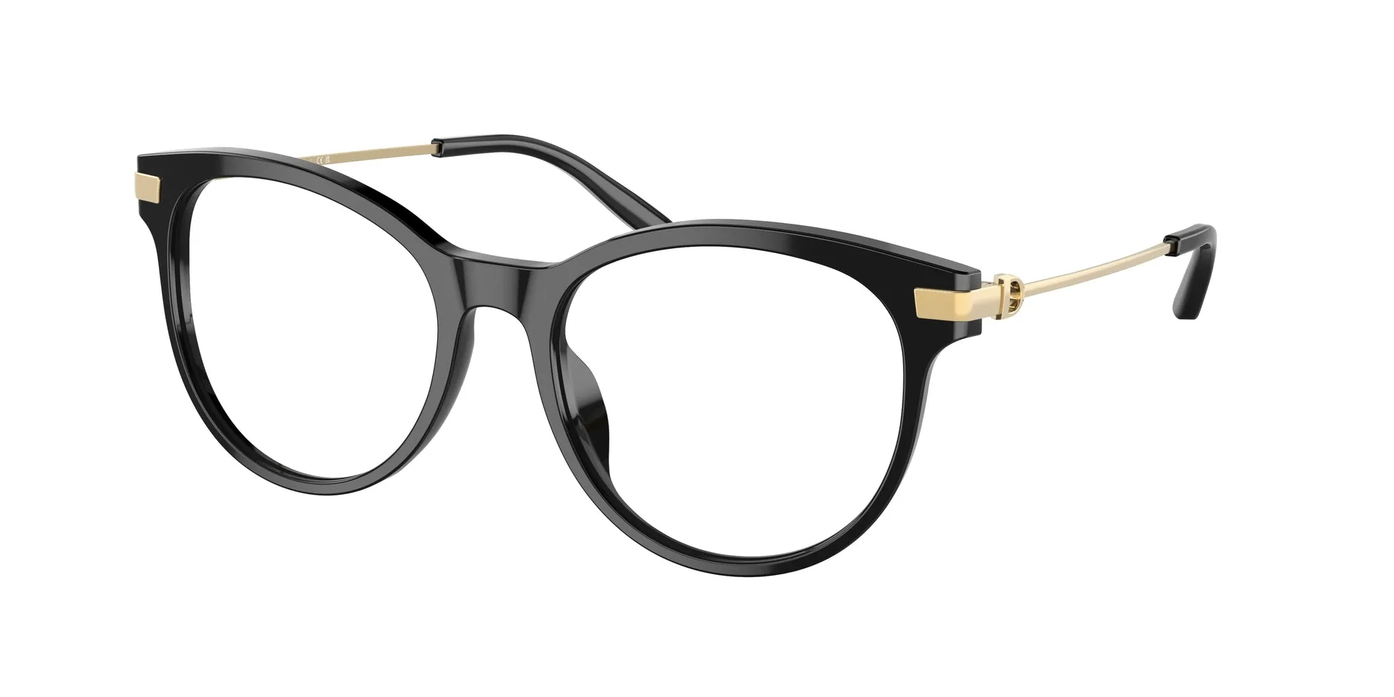 Ralph Lauren RL6231U 5001 Montature da vista Acetato Nero Rotonda Normale - immagine 1