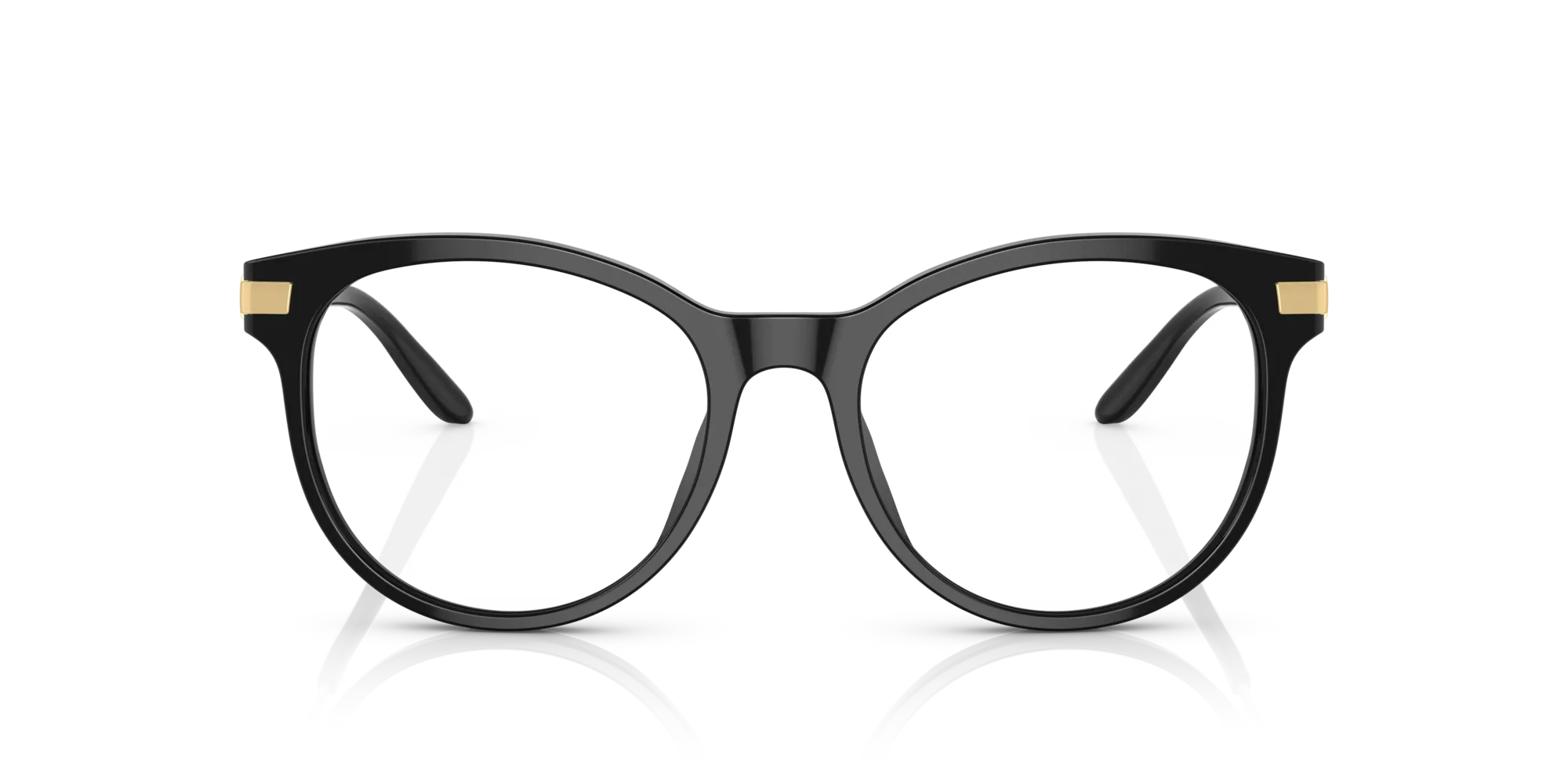 Ralph Lauren RL6231U 5001 Montature da vista Acetato Nero Trasparente Rotonda Normale - immagine 3