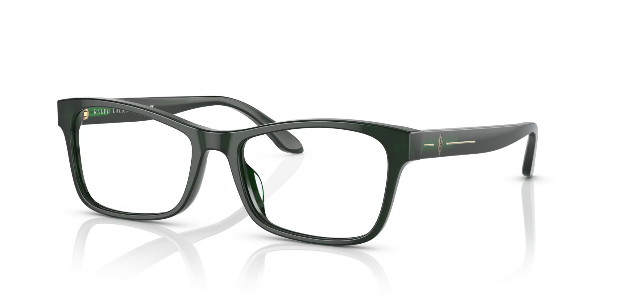 Ralph Lauren RL6229U 5421 Montature da vista Acetato Verde Trasparente Pillow Normale - immagine 4