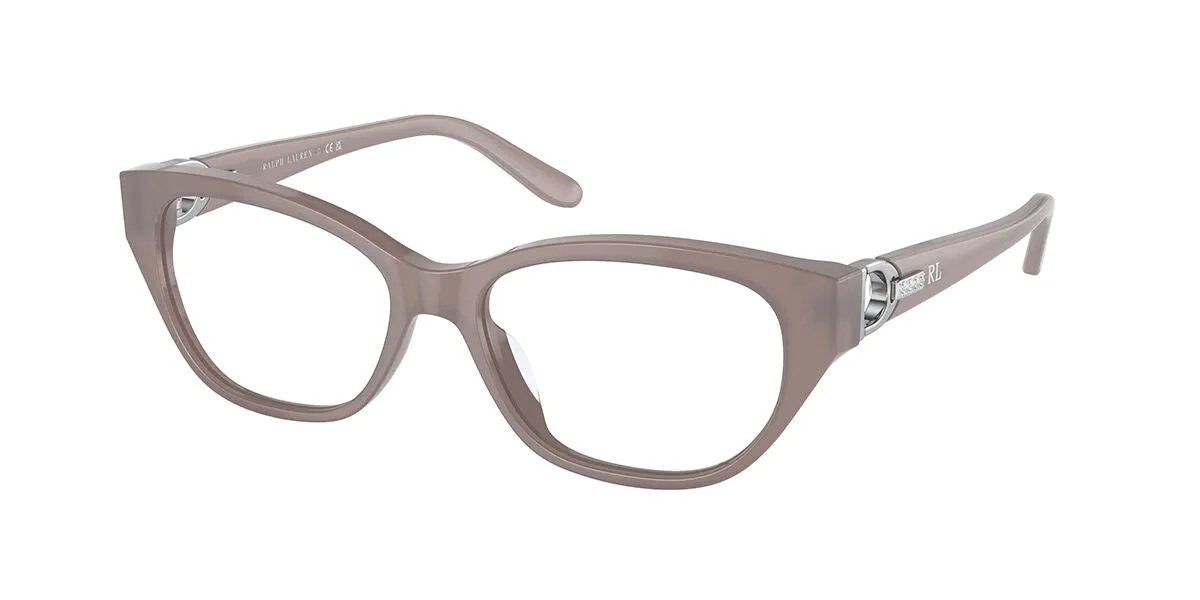 Ralph Lauren RL6227U 5996 Montature da vista Acetato Marrone Trasparente Rotonda Normale - immagine 1
