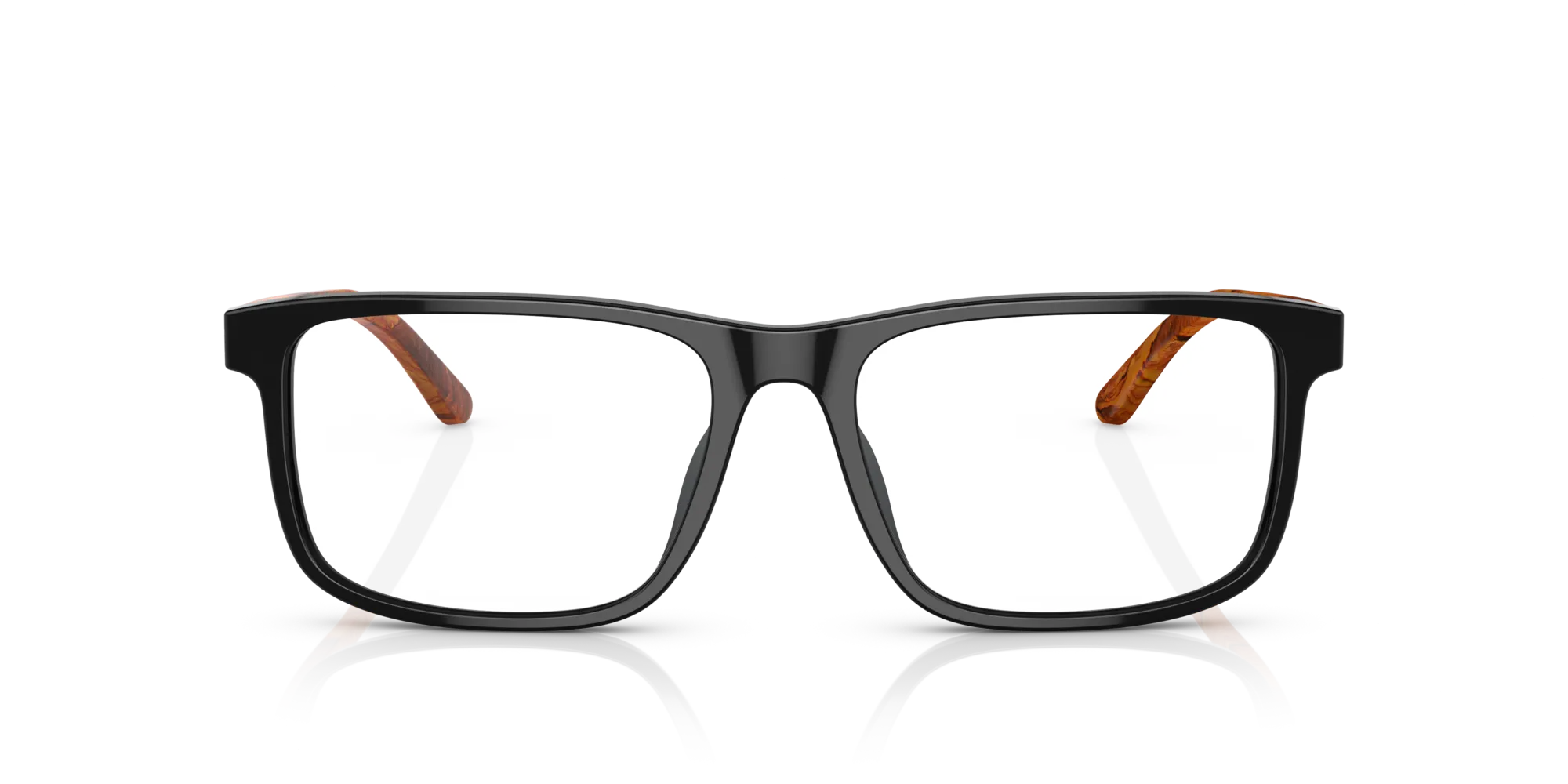 Ralph Lauren RL6225U 5398 Montature da vista Acetato Nero Squadrata Normale - immagine 3