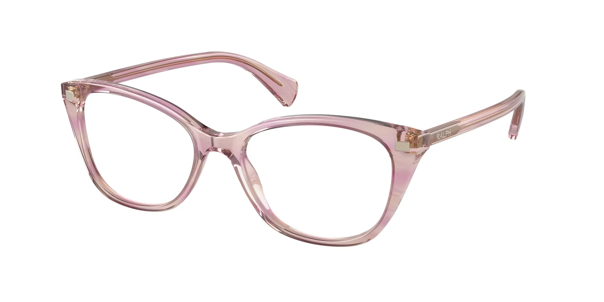 Ralph Lauren RA7146 6038 Montature da vista Acetato Rosa Trasparente Pillow Normale - immagine 1