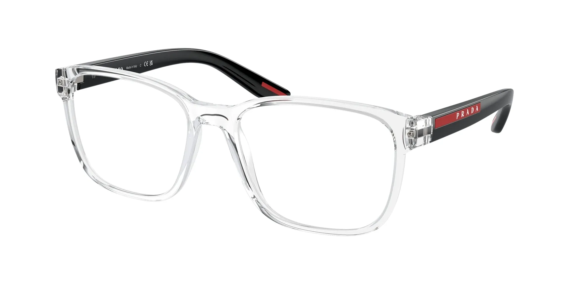 Prada Linea Rossa PS 06PV 2AZ1O1 Montature da vista Nylon Trasparente Pillow Normale - immagine 1