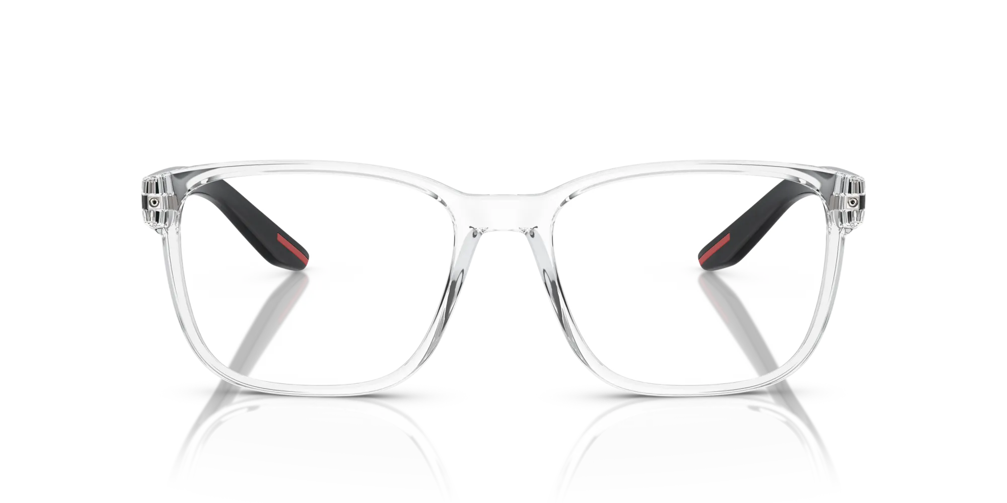 Prada Linea Rossa PS 06PV 2AZ1O1 Montature da vista Nylon Trasparente Pillow Normale - immagine 3