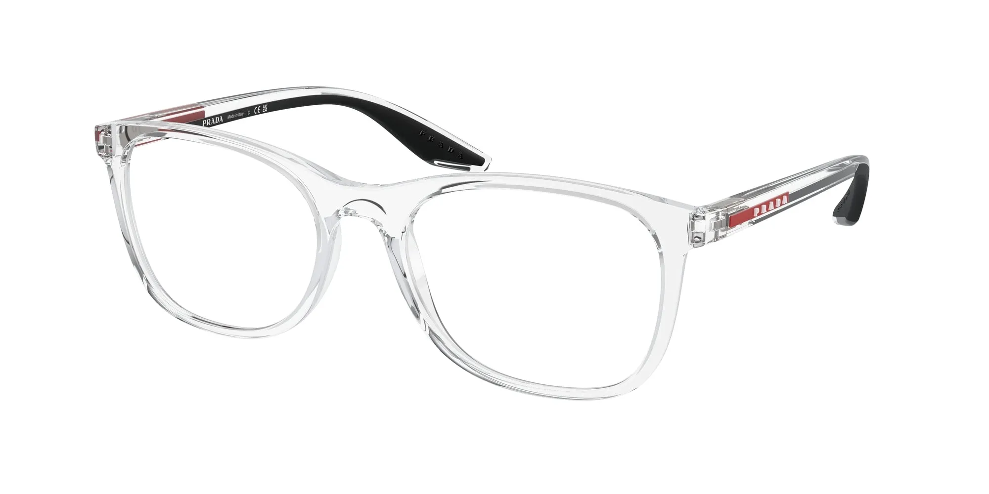 Prada Linea Rossa PS 05PV 2AZ1O1 Montature da vista Nylon Trasparente Pillow Normale - immagine 1