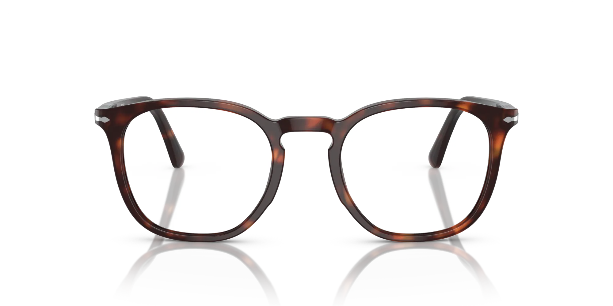 Persol PO3318V 24 Montature da vista Acetato Tartaruga Trasparente Pantos Normale - immagine 3
