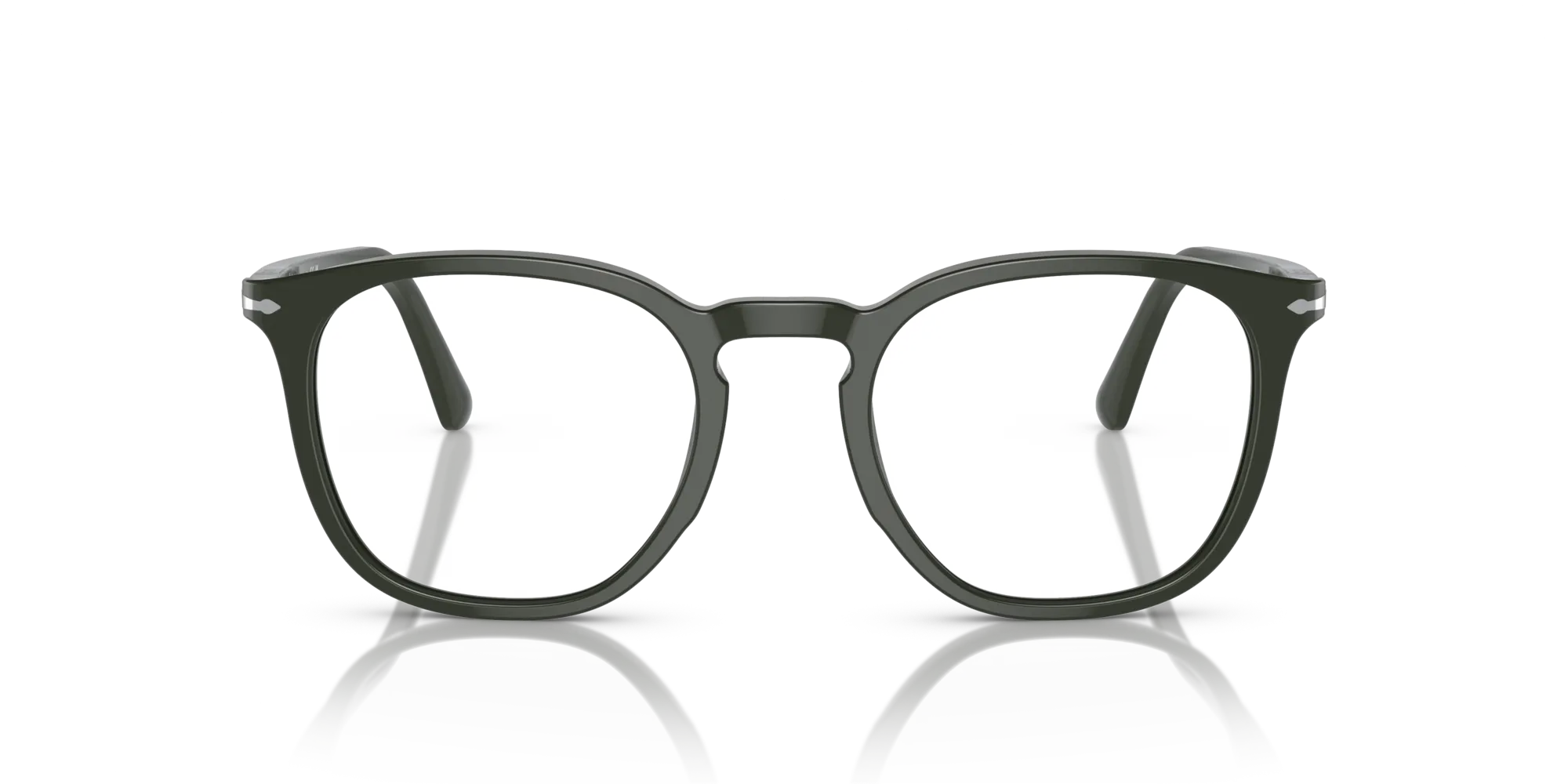 Persol PO3318V 1188 Montature da vista Acetato Verde Trasparente Pantos Normale - immagine 3