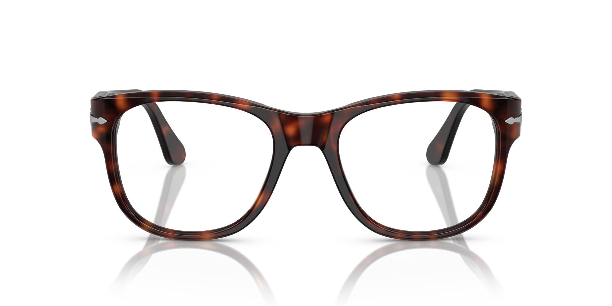 Persol PO3312V 24 Montature da vista Acetato Havana Squadrata - immagine 3