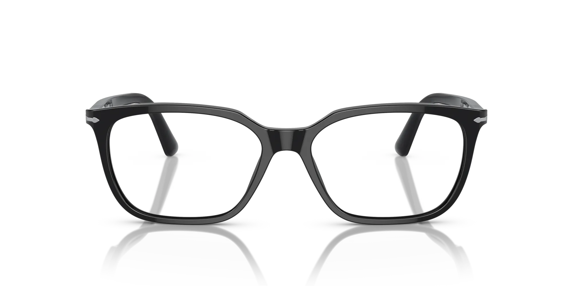 Persol PO3298V 95 Montature da vista Acetato Nero Trasparente Squadrata Normale - immagine 3