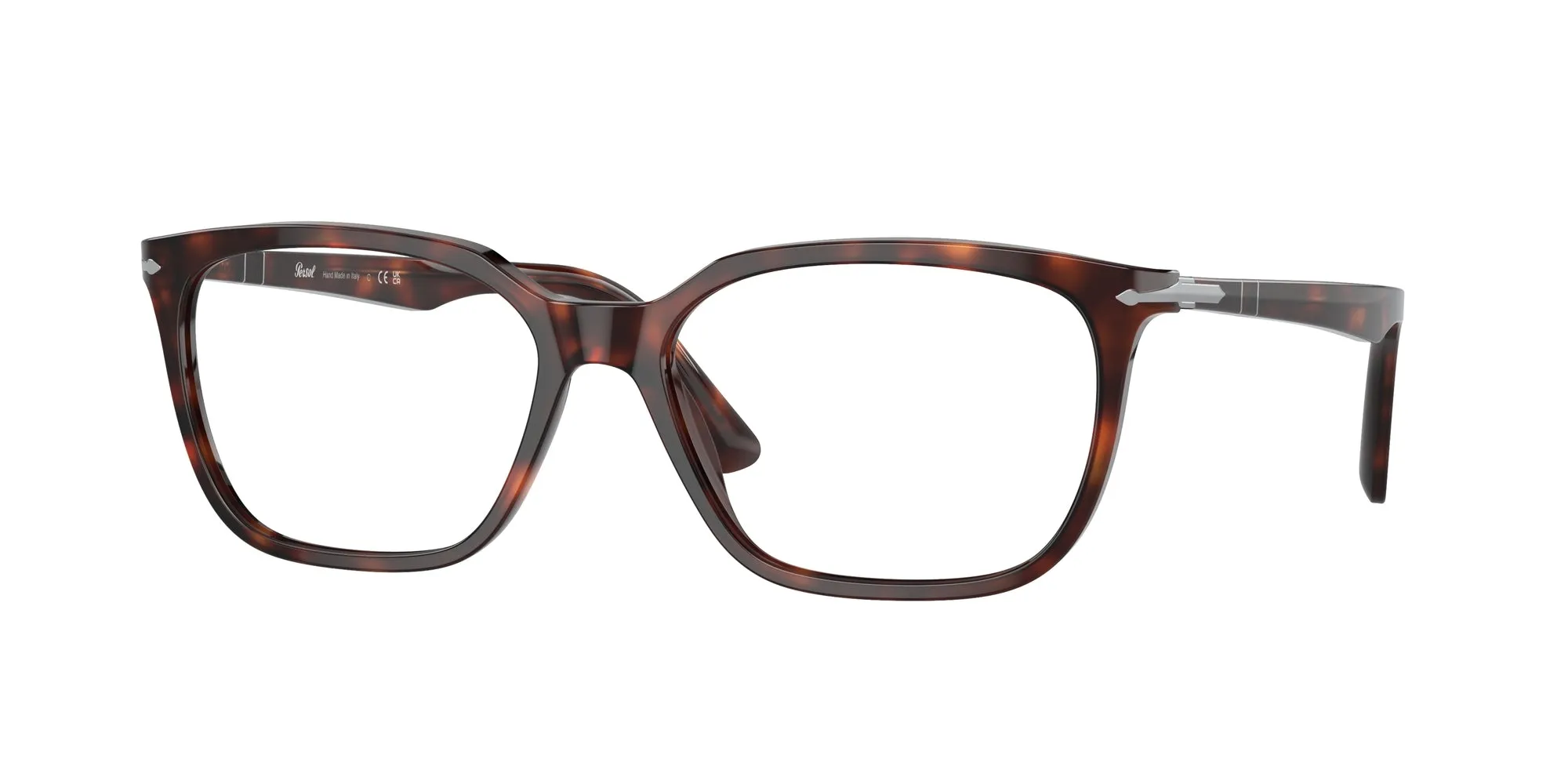 Persol PO3298V 24 Montature da vista Acetato Tartaruga Trasparente Squadrata Normale - immagine 1