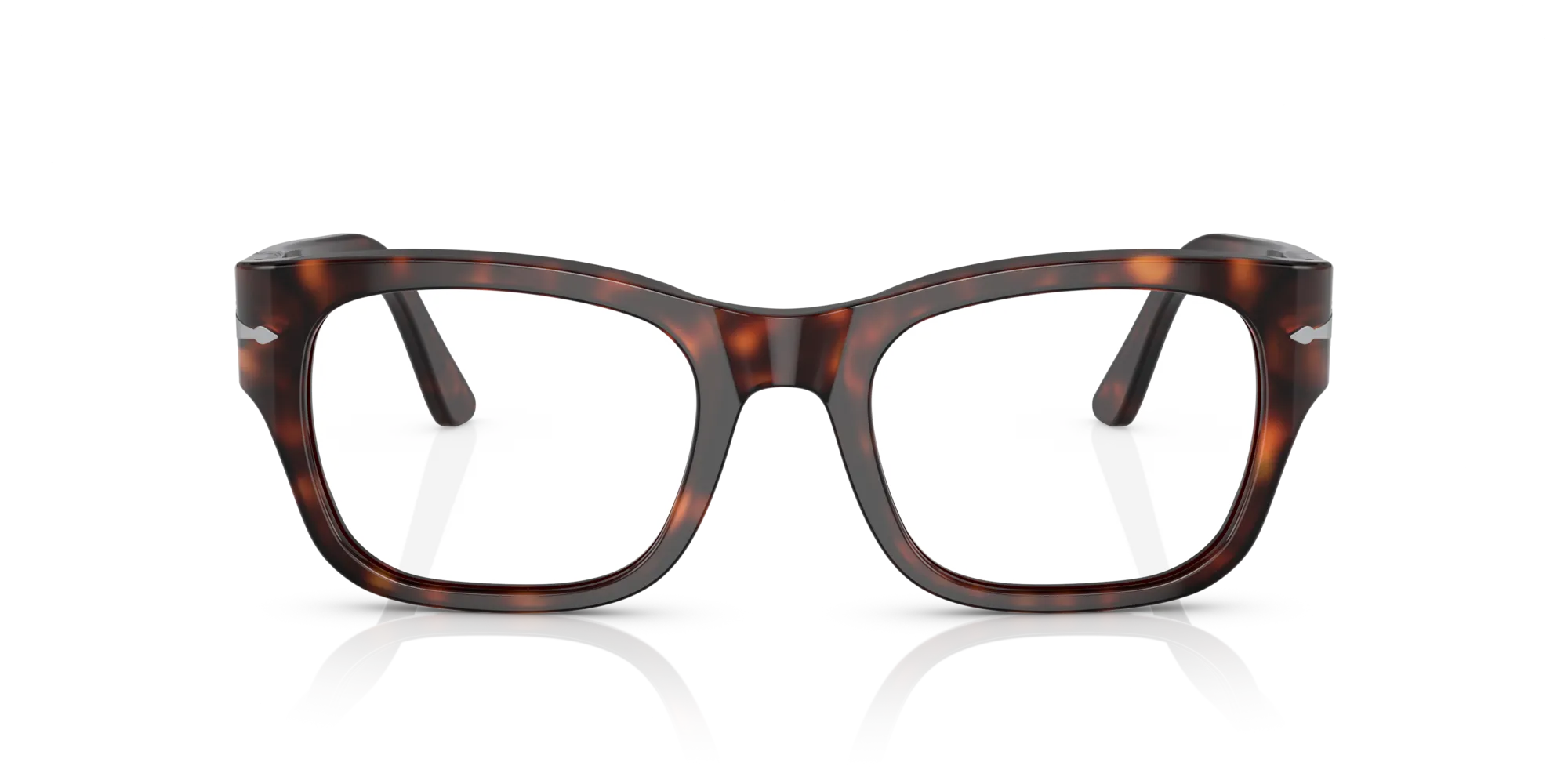 Persol PO3297V 24 Montature da vista Acetato Tartaruga Trasparente Squadrata Normale - immagine 3