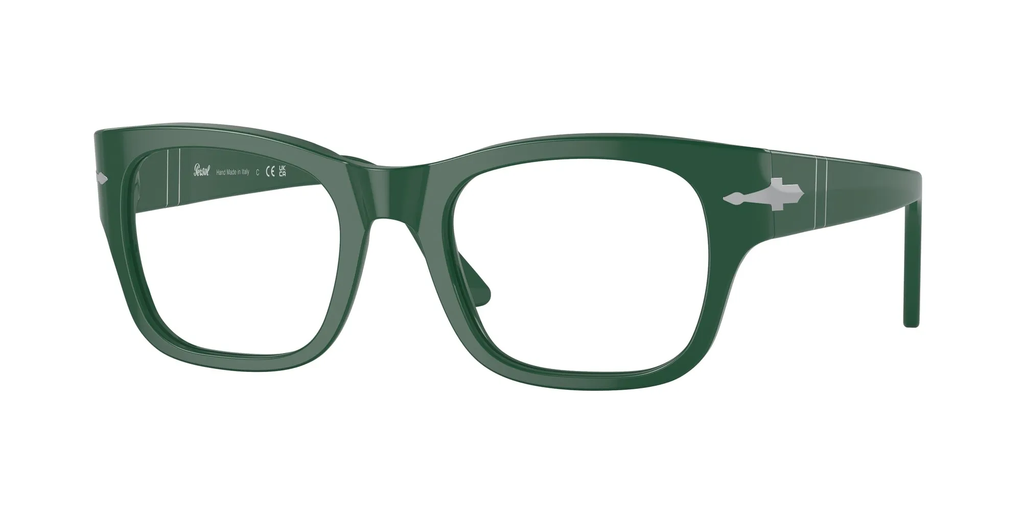 Persol PO3297V 1171 Montature da vista Plastica Verde Squadrata - immagine 1