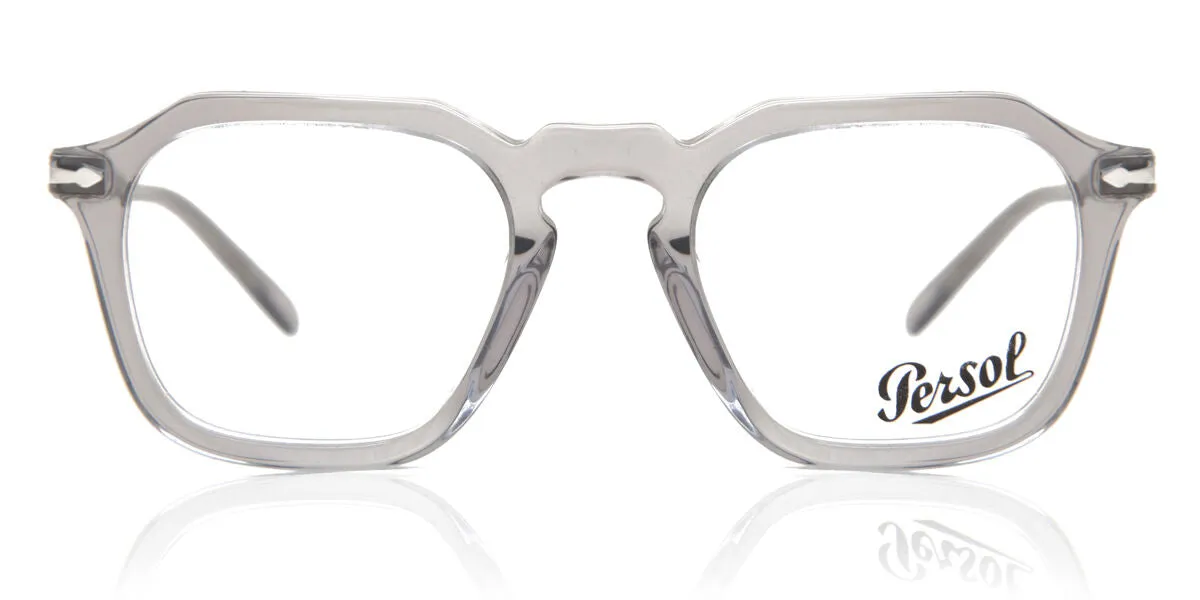 Persol PO3292V 309 Montature da vista Acetato Grigio Squadrata Normale - immagine 1