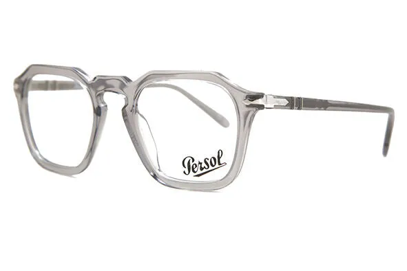 Persol PO3292V 309 Montature da vista Acetato Grigio Squadrata Normale - immagine 2