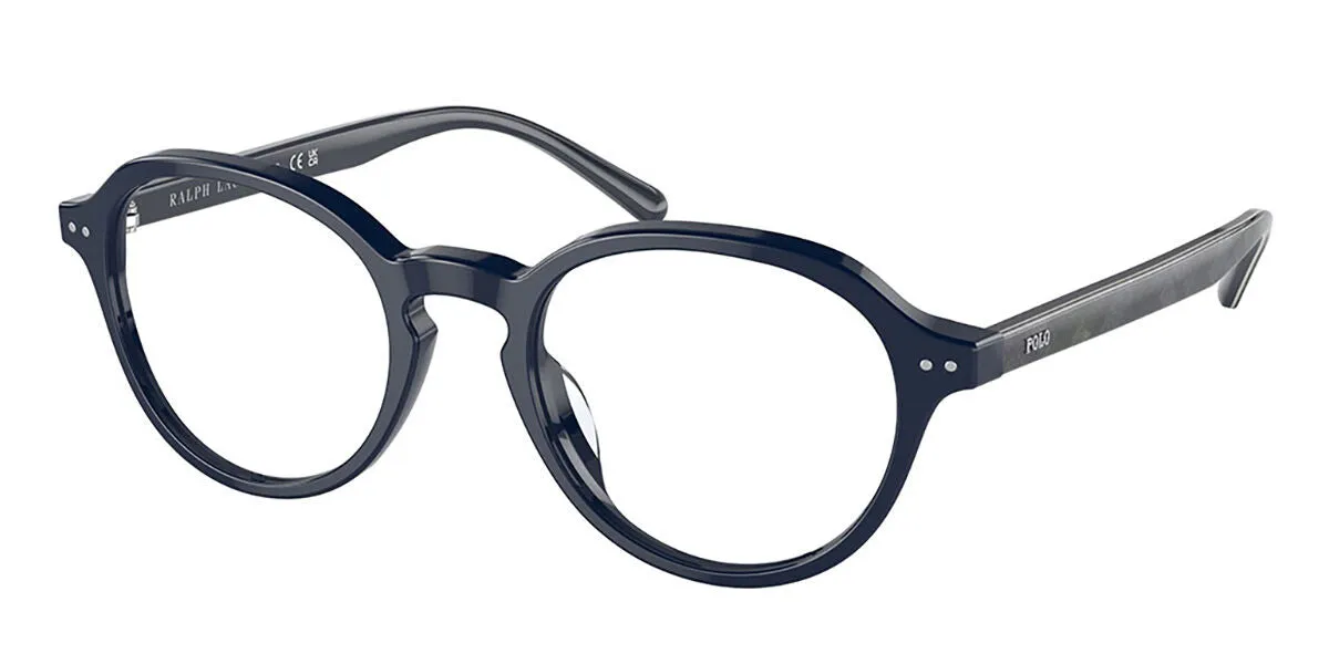 Polo Ralph Lauren PH2251U 5569 Montature da vista Acetato Blu Rotonda Normale - immagine 1