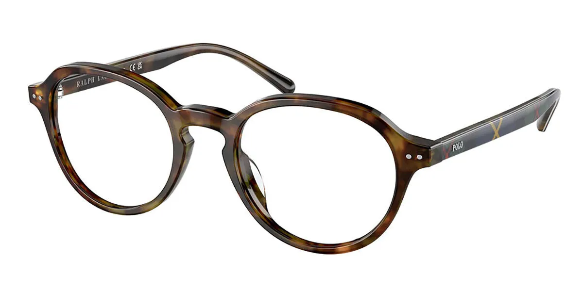 Polo Ralph Lauren PH2251U 5017 Montature da vista Acetato Tartaruga Trasparente Rotonda Normale - immagine 1