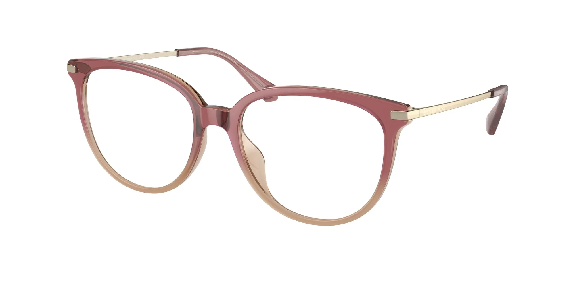 Michael Kors MK4106U WESTPORT 3256 Montature da vista Iniettato Rosa Rotonda Normale - immagine 1